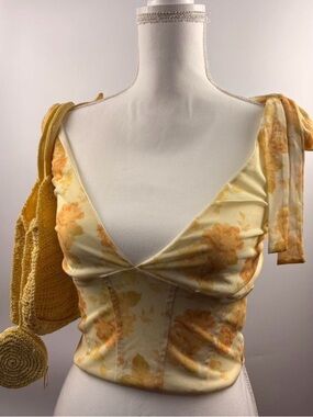 One Clothing Los Angeles Yellow Knit Top